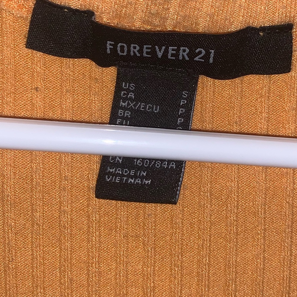 Forever 21 Peach Ribbed Tank Top - Picture 5 of 5